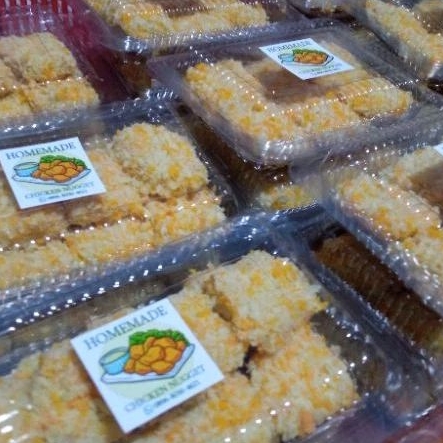 

HOMEMADE Nugget Ayam bebas pengawet untuk mpasi juga bisa