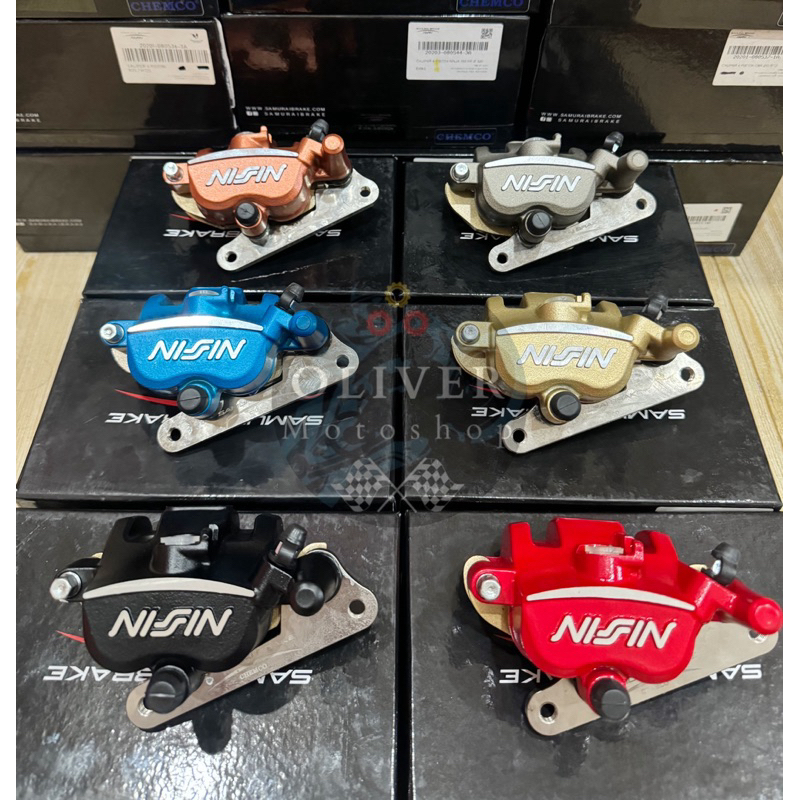 Kaliper Depan Nissin Samurai 2Piston Supra x Fit Karisma Supra 125