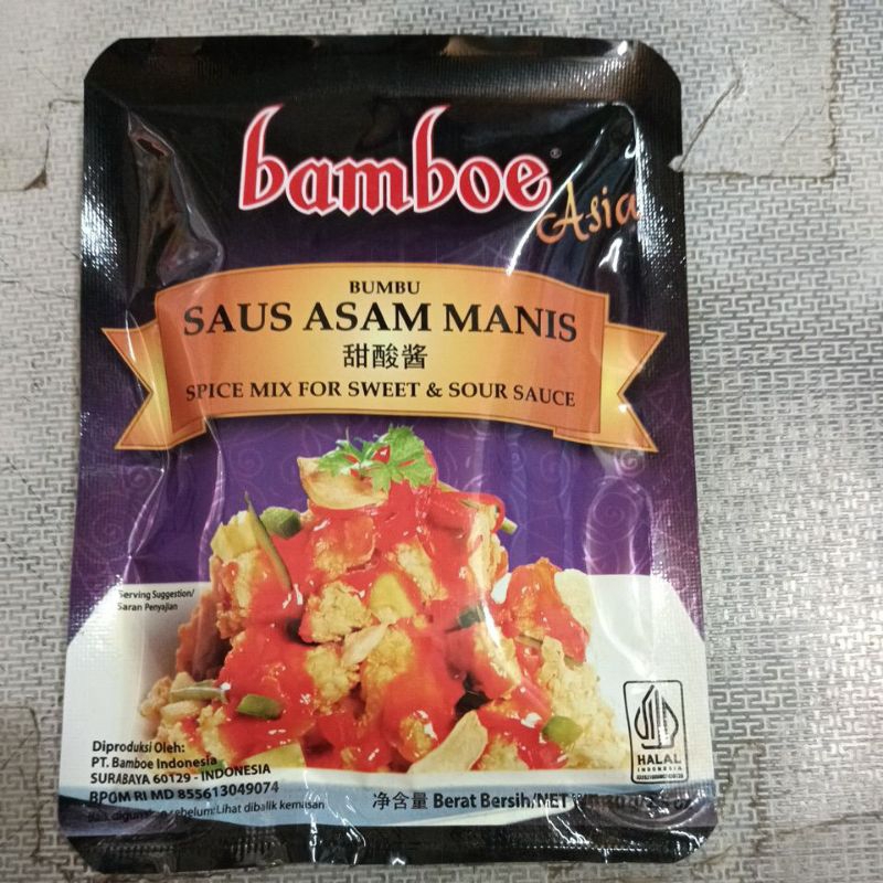 

Bamboe asia saos asam manis