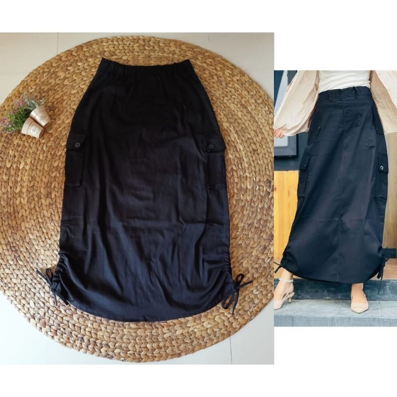 ROK WANITA KATUN VARIASI SERUT // ROK CARGO DEWASA ONLY ORIGINAL