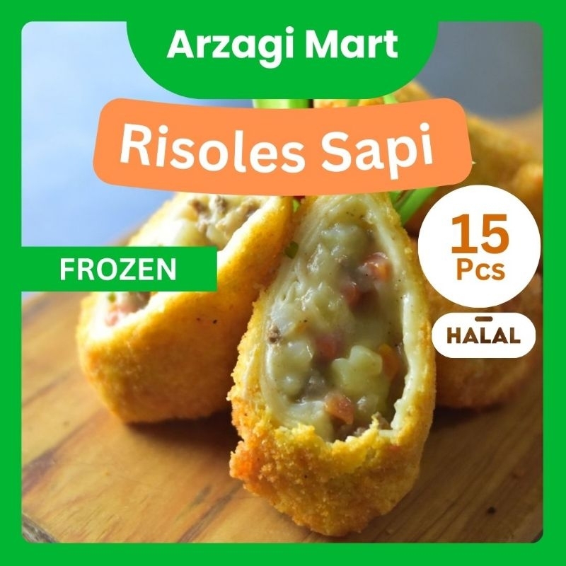 

Risoles Sapi Pekanbaru Panam Frozen Isi 15 Pcs by Rotte Bakery