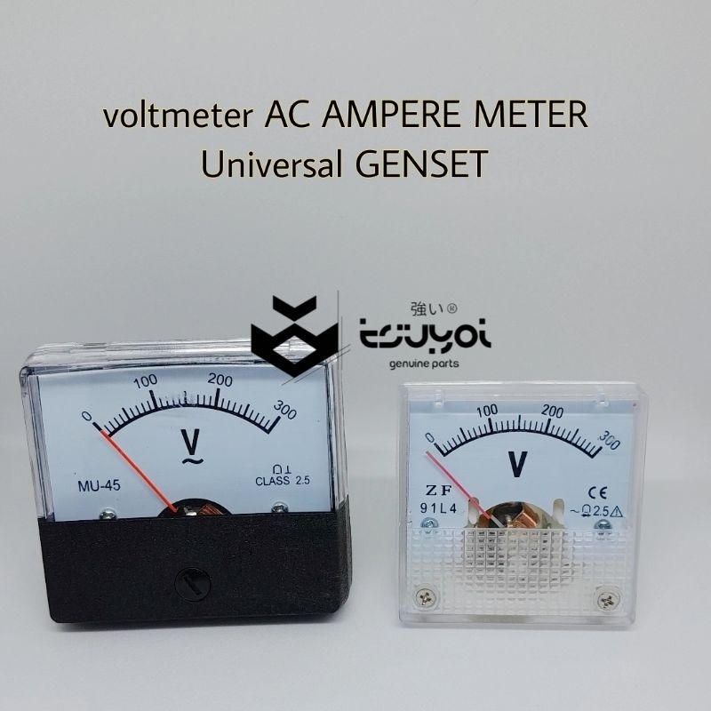 Voltmeter ac amper genset universal 650 watt -  5000 watt