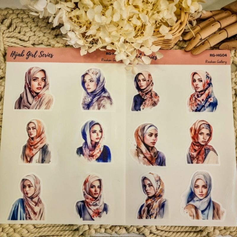 

Girl Sticker Edisi Hijab