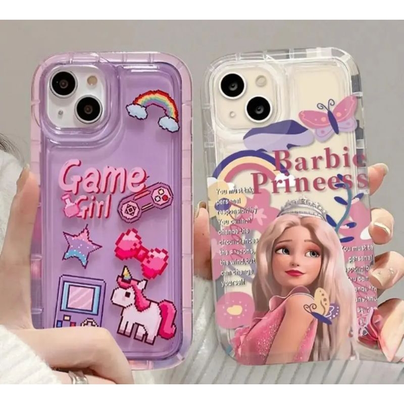 case HP shockproof Barbie dan game gril of Samsung