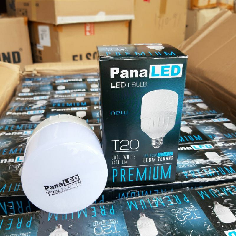 LAMPU LED LISTRIK PANALED PREMIUM MODEL T-BULB 20WATT