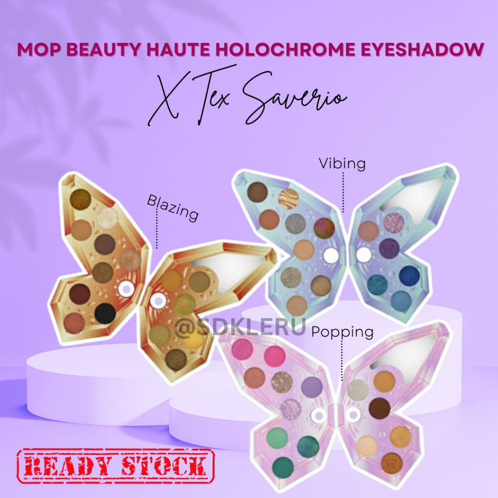 Mother of Pearl Tasya Farasya Haute Holochrome Eyeshadow MOP Beauty Eyeshadow Palette
