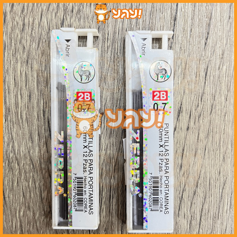 

YAY! ISI PENSIL MEKANIK PORTAMINAS 2B 0.7 / MECANICAL PENCIL LEADS