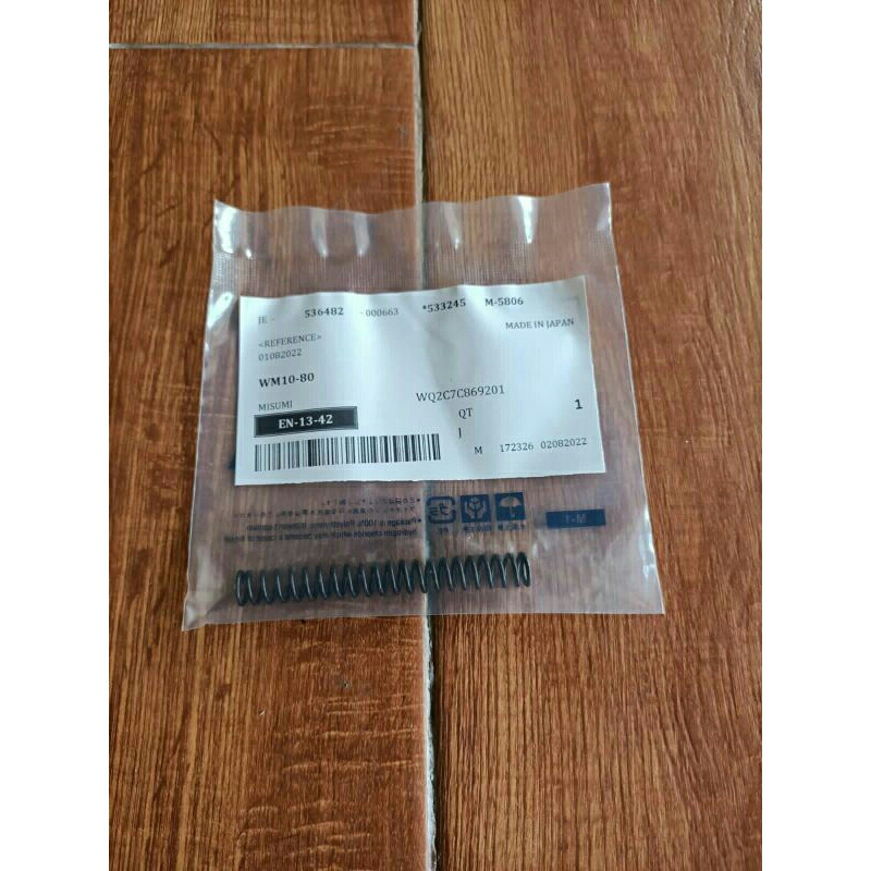 per misumi bulal WM 12 -8 original jepang  / misumi bulat / per misumi bulat /sprimg misumi bulat / 