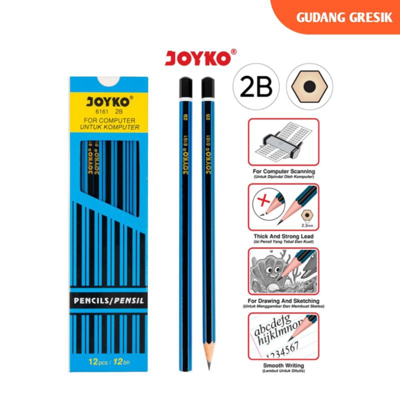 

GG | Pencil Pensil Joyko 6161 2B