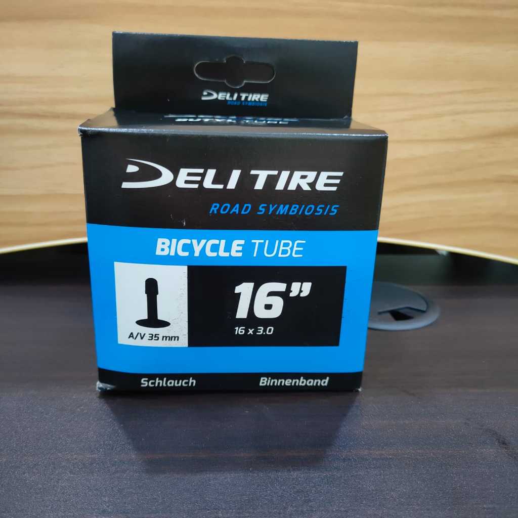 ban dalam sepeda anak jumbo 16 x 3.0 deli tire