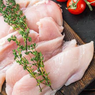 

RB Daging Ayam Dada Slice Tanpa Kulit 1kg Astrajingga Broiler