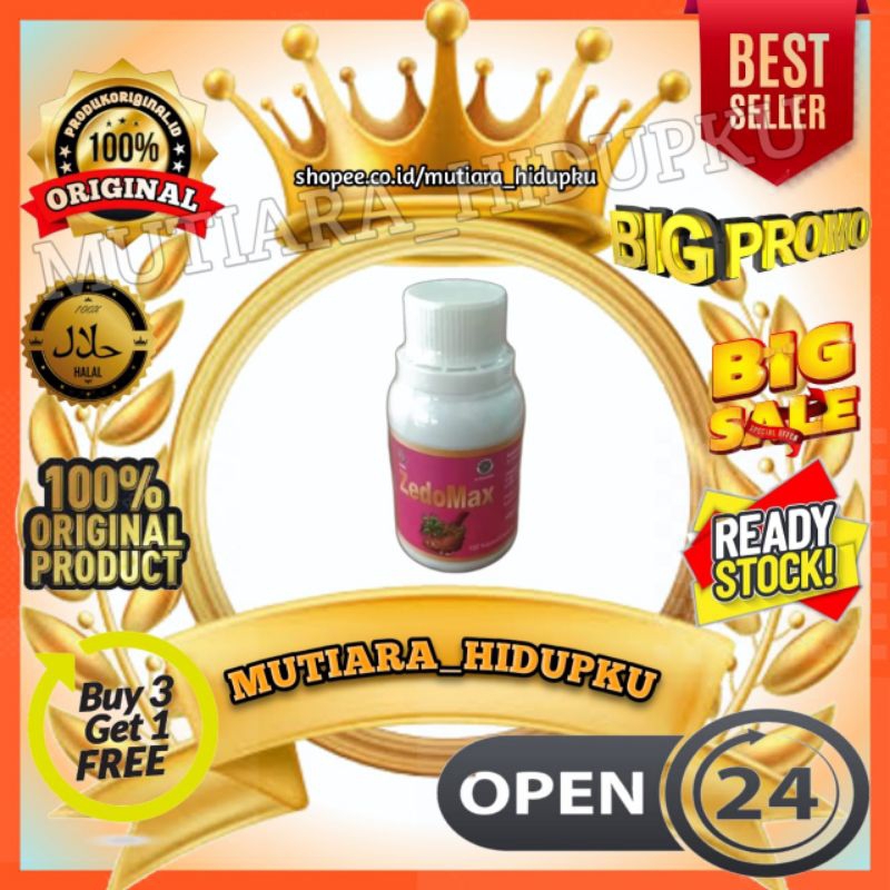 Zedomax Asli Original Obat Herbal Atasi Masalah Kanker