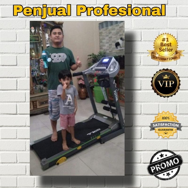 Treadmill Elektrik TL 288 Total Fitness Rekomendasi Terbaik