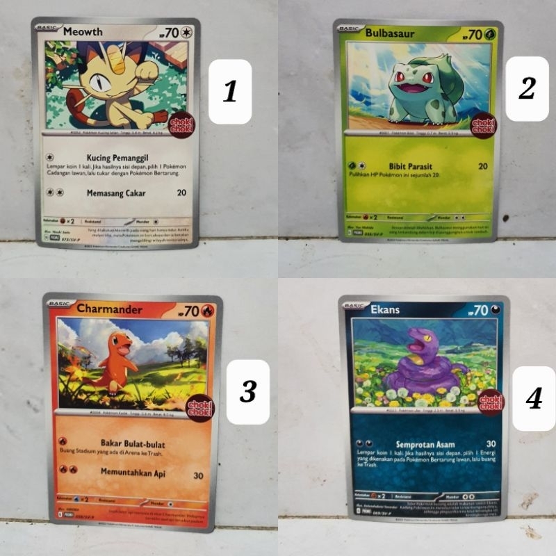 Kartu Pokemon Card Choki Choki