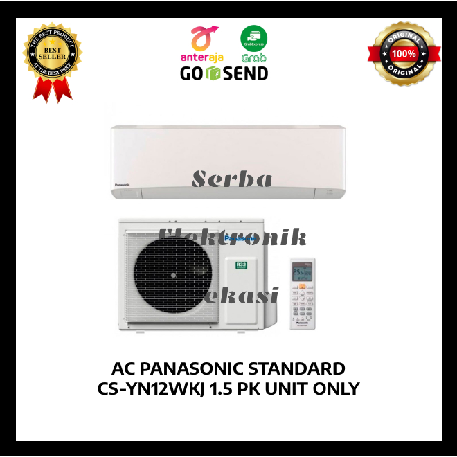 AC PANASONIC STANDARD CS-YN12WKJ 1.5 PK UNIT ONLY