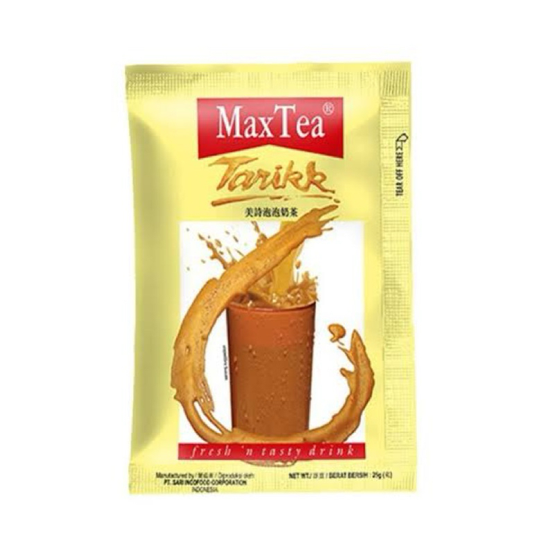 

MaxTea Teh Tarik 25g ( 1 Sachet )