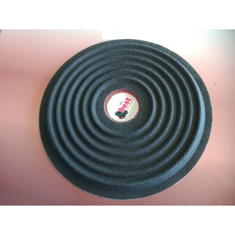 Demper speaker Canon 15inch 15 inch Tl hitam diameter 17cm voice 36mm tinggi 6mm