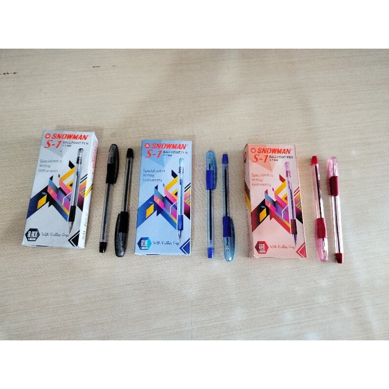 

Grosir Snowman Pulpen S1 0,7 mm (min. order 12pcs