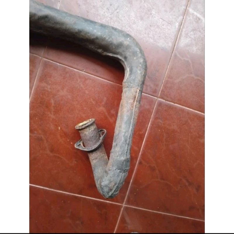 leheran kenalpot Yamaha dt 100 original