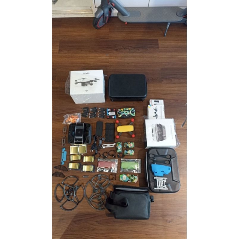 DJI Spark Combo Komplit 3 baterai