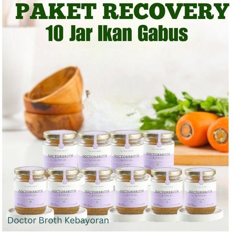 

Paket Recovery Ikan Gabus 10 Jar - kaldu Tulang - Doctor Broth Kebayoran