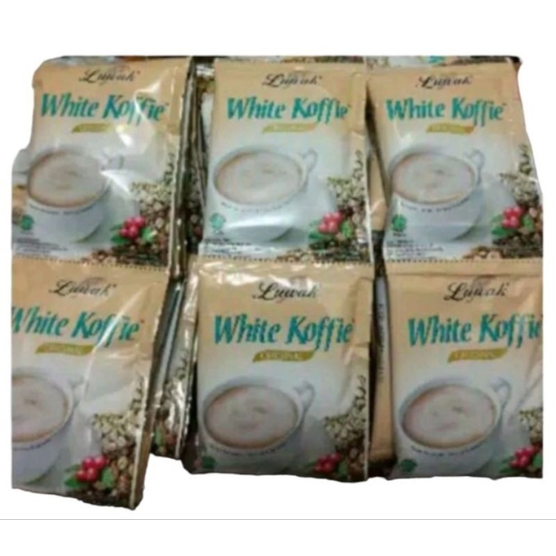 

Luwak White koffie 1 renceng