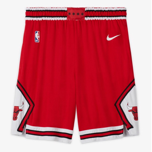 Celana Basket Jersey NBA Chicago Bulls Nike Swingman Icon Edition Short ORIGINAL