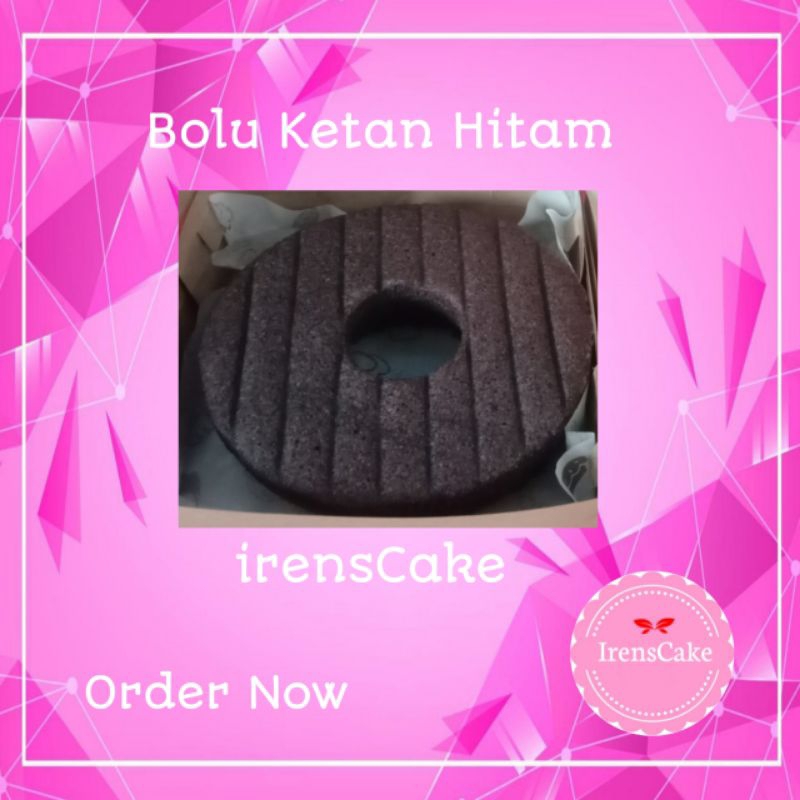 

DEB Bolu ketan hitam orinal full ketan hitamm besar loyang 20cm