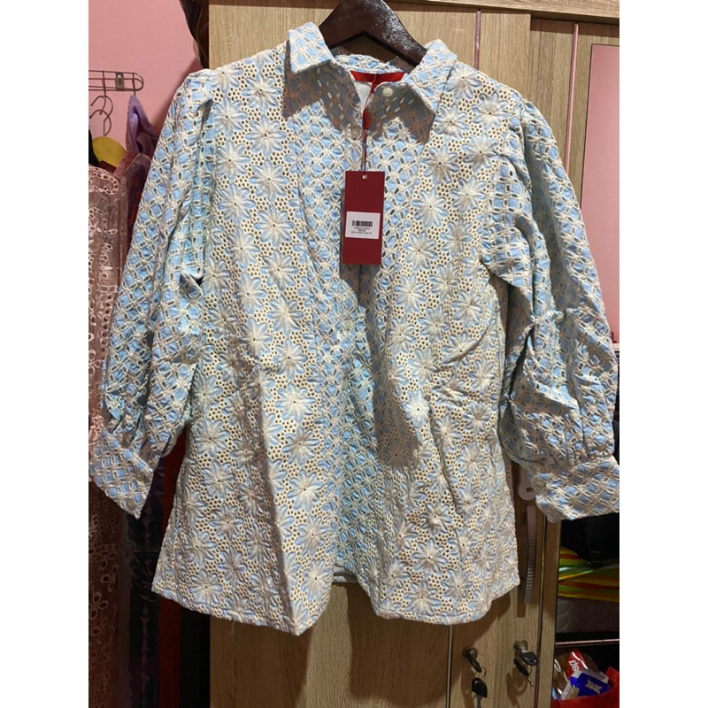 READY NEW SIENNA SHIRT BLUE SIZE L