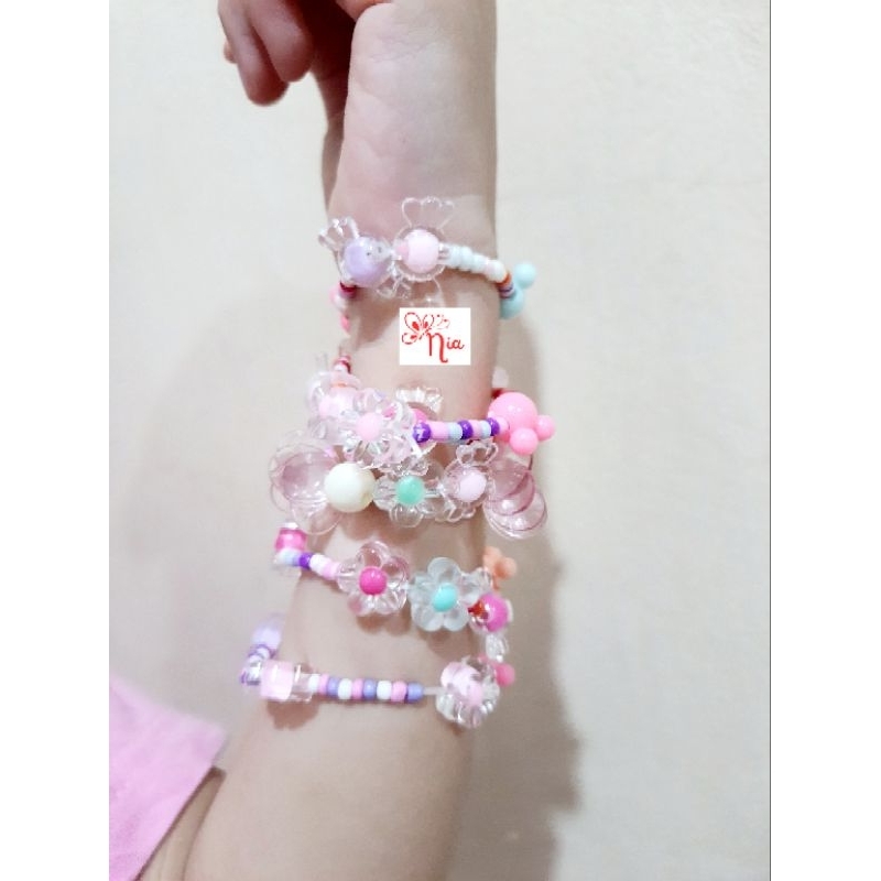 gelang manik-manik/gelang manik korea/gelang anak