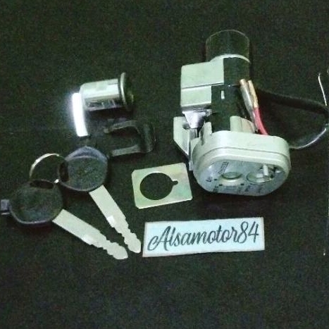 Kunci kontak key set Assy plus kunci jok Supra x 125 lama old komplit