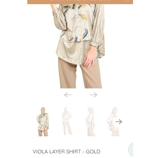viola layered shirt nada puspita