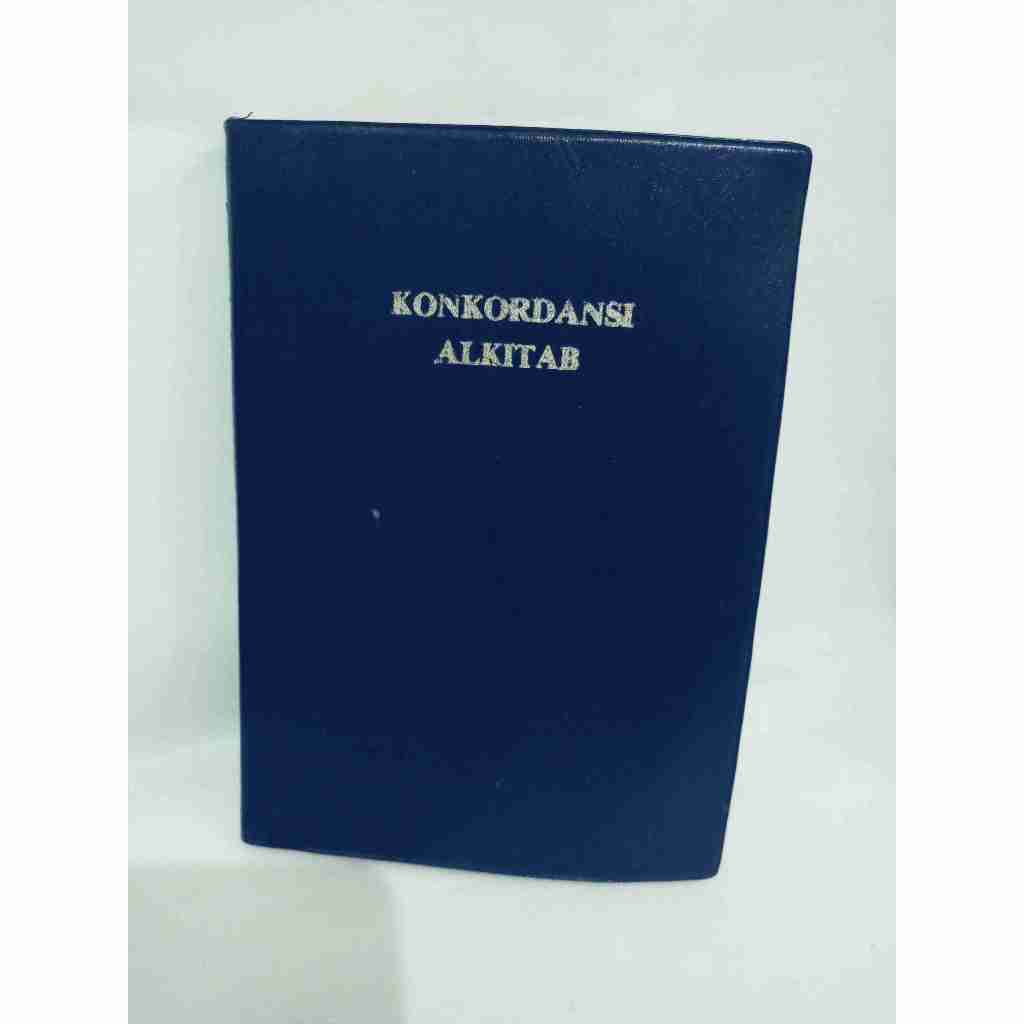 Buku Antik KONKORDANSI ALKITAB by DF. Walker tahun 1992