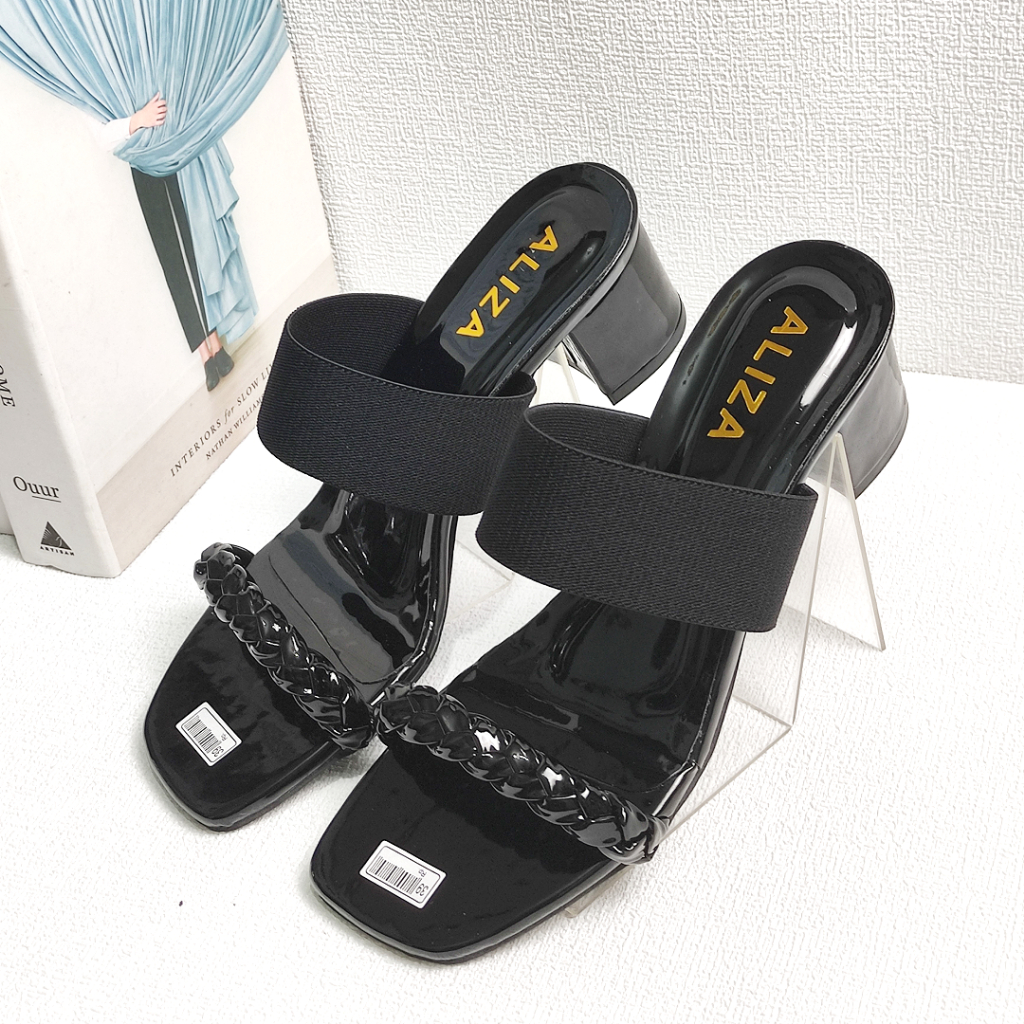 12.12 BIG SALE SANDAL HEELS WANITA CHUNKY 5 CM TERBARU