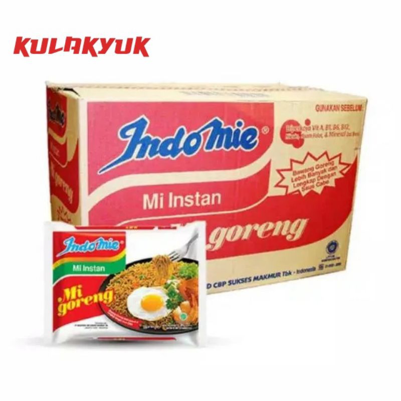 

Mie goreng Indomie 1 karton 40pcs