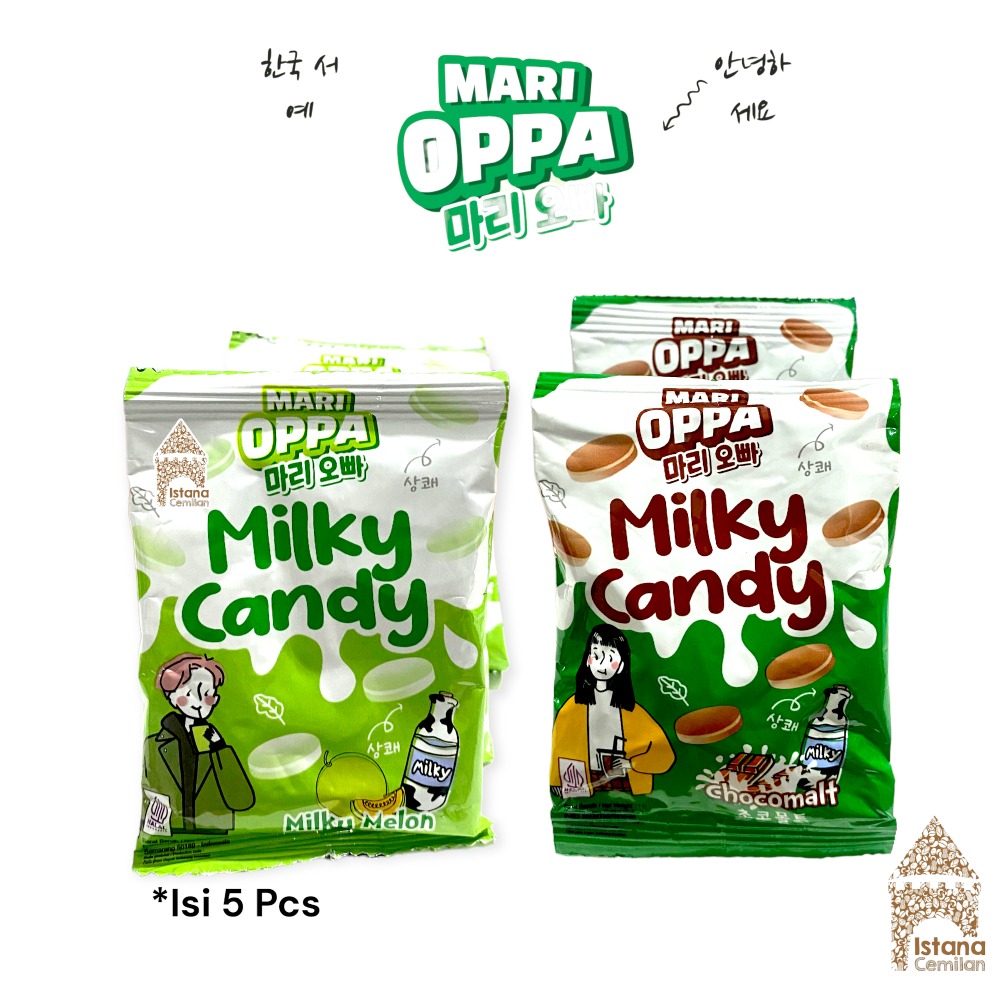 

Mari Oppa Permen Susu Milky Candy Viral (isi 5 pcs)