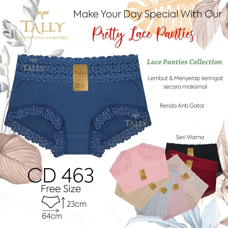 CELANA DALAM WANITA TALLY CD 463 FREE SIZE