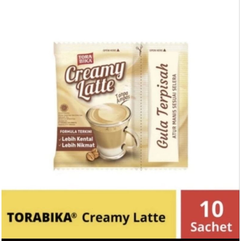 

kopi creamy late perenceng