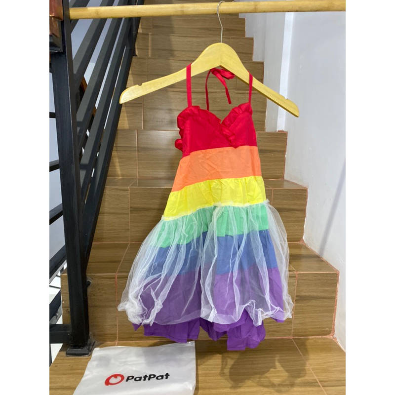 dress rainbow patpat