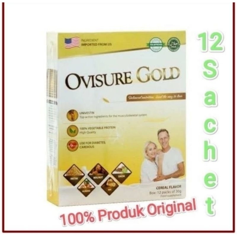 

SUSU OVISURE GOLD SUPLEMEN TULANG SENDI OTOT KAKI PUNGGUNG 1 BOX