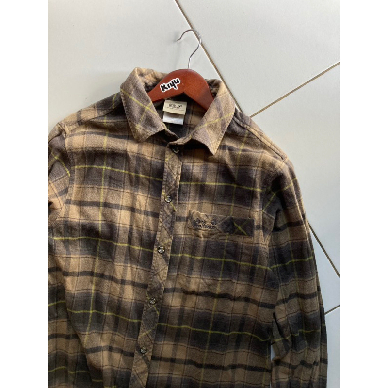 Flannel JWS Jack wolfskin second Original