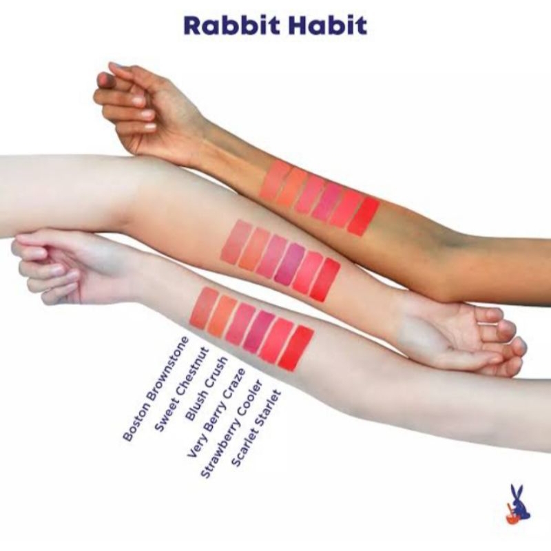 Rabbit habit velveteen matte