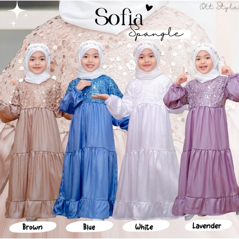 READY STOCK SOFIA SPANGLE BY OLT STYLE ORIGINAL