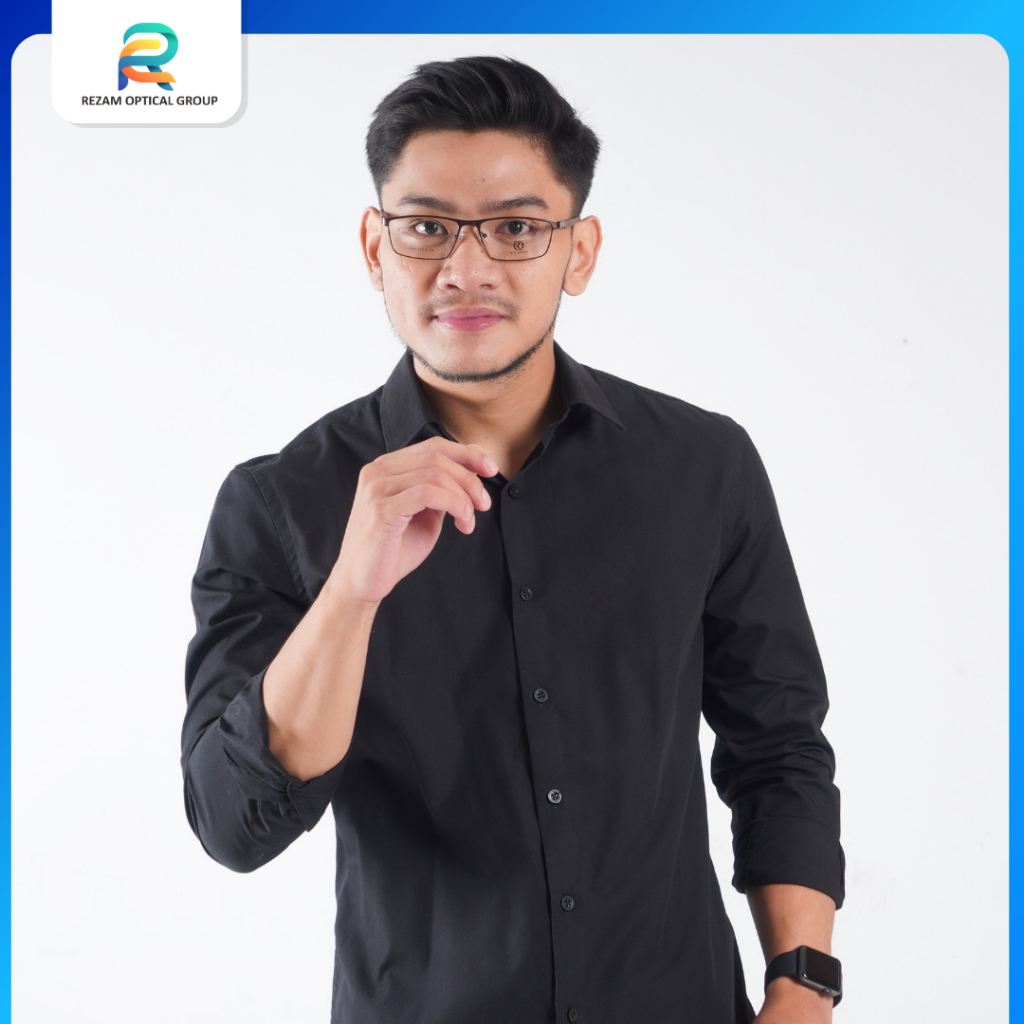 ROG Eyewear - 29 - Kacamata Kotak F8506 - Frame Kacamata Laki Laki/Pria - Minus/Silinder/Plus