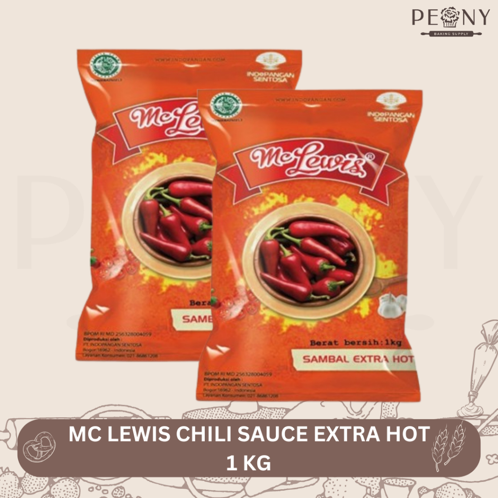

MC LEWIS SAUCE CHILI EXTRA HOT 1 KG