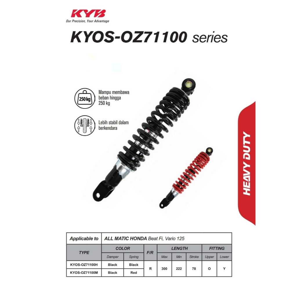 SHOCK BELAKANG MATIC BEAT FI VARIO 125 ALL MATIC SHOCKBREAKER ALL MATIC HONDA BEAT BEAT FI VARIO VAR