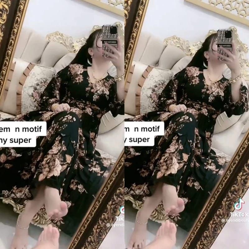 GAMIS BUNGA CASANDRA