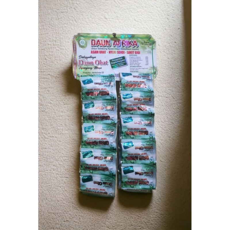 Daun Afrika Kapsul