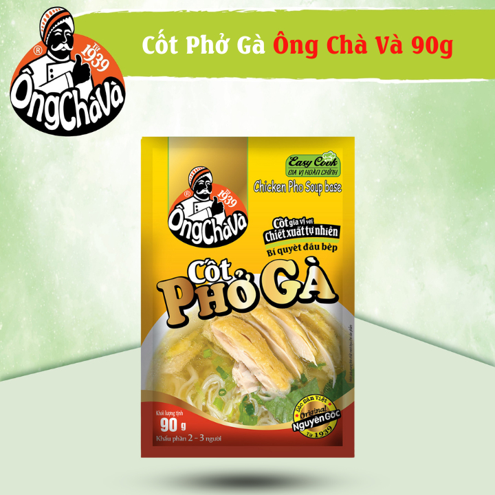 

Ong Chava Chicken Pho Soup Base (90g)