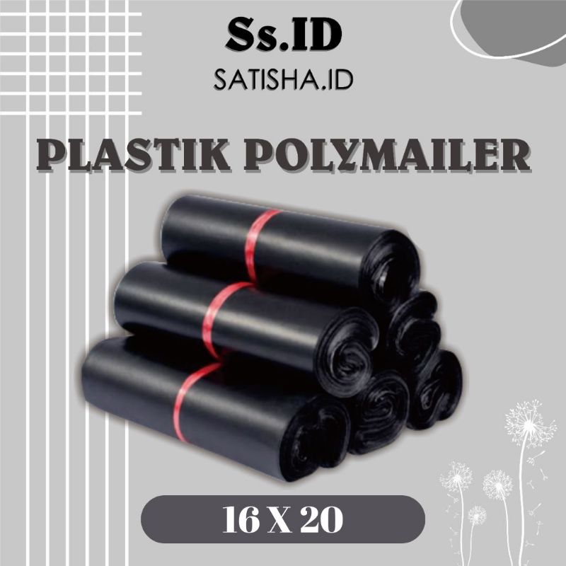

Plastik Polymailer 16x20 Plastik Packing Isi 100 pcs